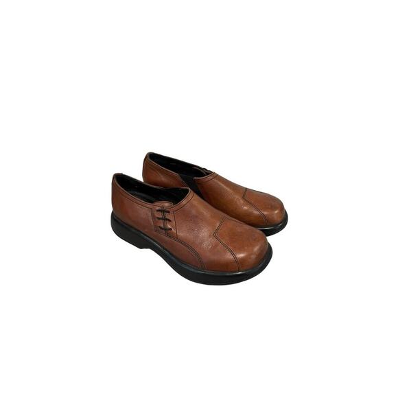 Dansko Clogs Women's 41 / 10.5/ 11 Brown Leather Comfort Made In Portugal Shoe - Picture 9 of 9